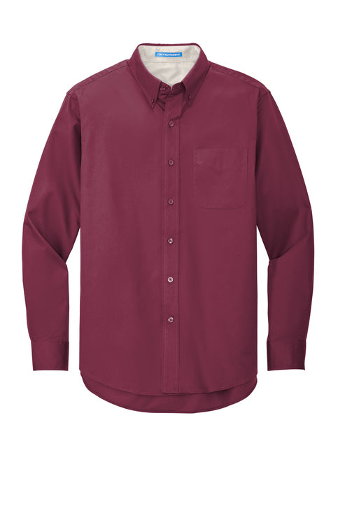Mens Fitted Worry Free Shirt