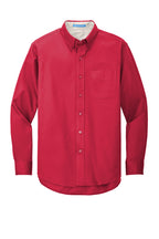Mens Fitted Worry Free Shirt