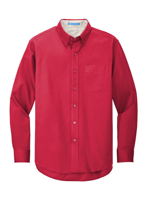 Mens Fitted Worry Free Shirt