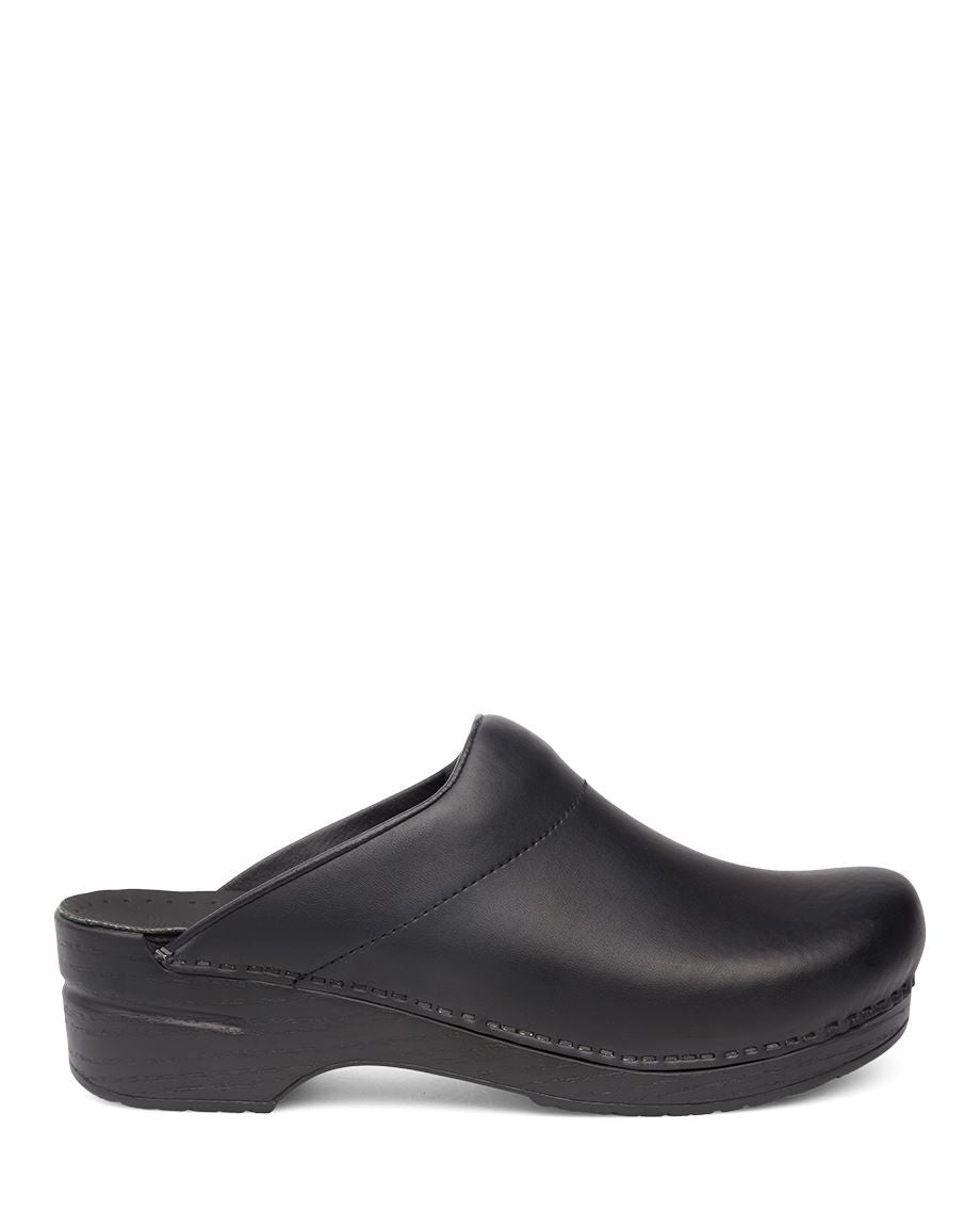 Dansko Karl Black Box Chef Clog