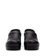 Dansko Black Box Leather Professional Clogs