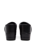 Dansko Black Box Leather Professional Clogs