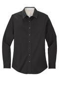 Woman's Fitted Long Sleeve Worry Free Shirt