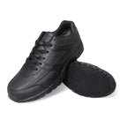 Genuine Grip Men's Athletic Chef Shoe in Black