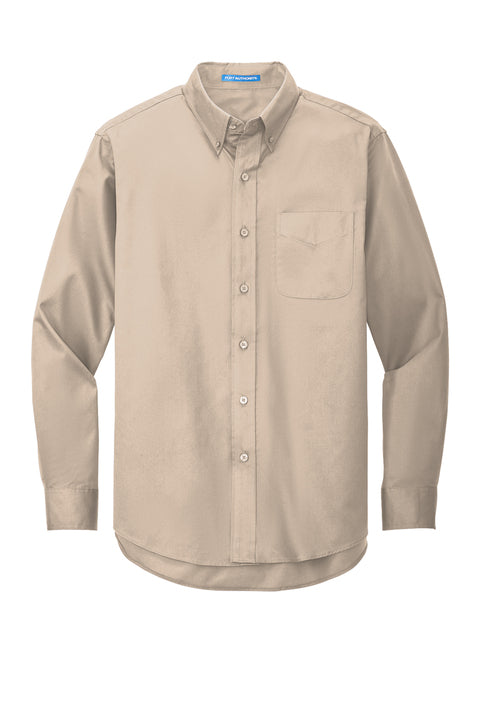 Mens Fitted Worry Free Shirt