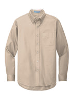 Mens Fitted Worry Free Shirt