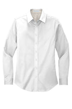 Woman's Fitted Long Sleeve Worry Free Shirt