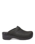 Dansko Karl Black Oiled Chef Clog